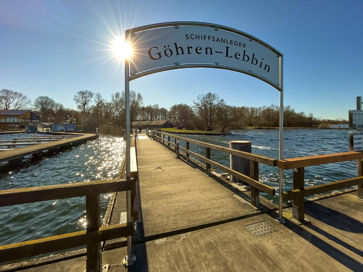 Fleesentraum Seevilla Kormoran - Direkt Am Fleesensee - Familien Und Aktivurlauber - Whirlpool Sauna Garten Nintendo - Sup Kanu Kajak Inklusive Göhren-Lebbin Exterior foto